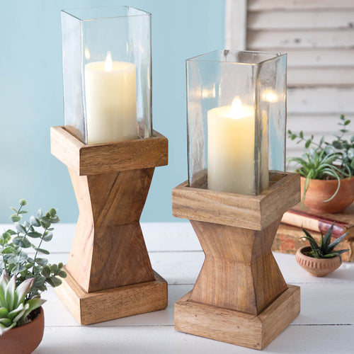 Finnigan Pillar Candle Holder Set of 2