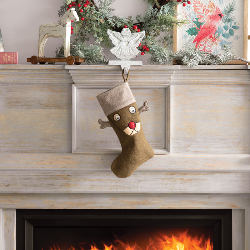 Reindeer Christmas Stocking