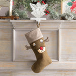 Reindeer Christmas Stocking