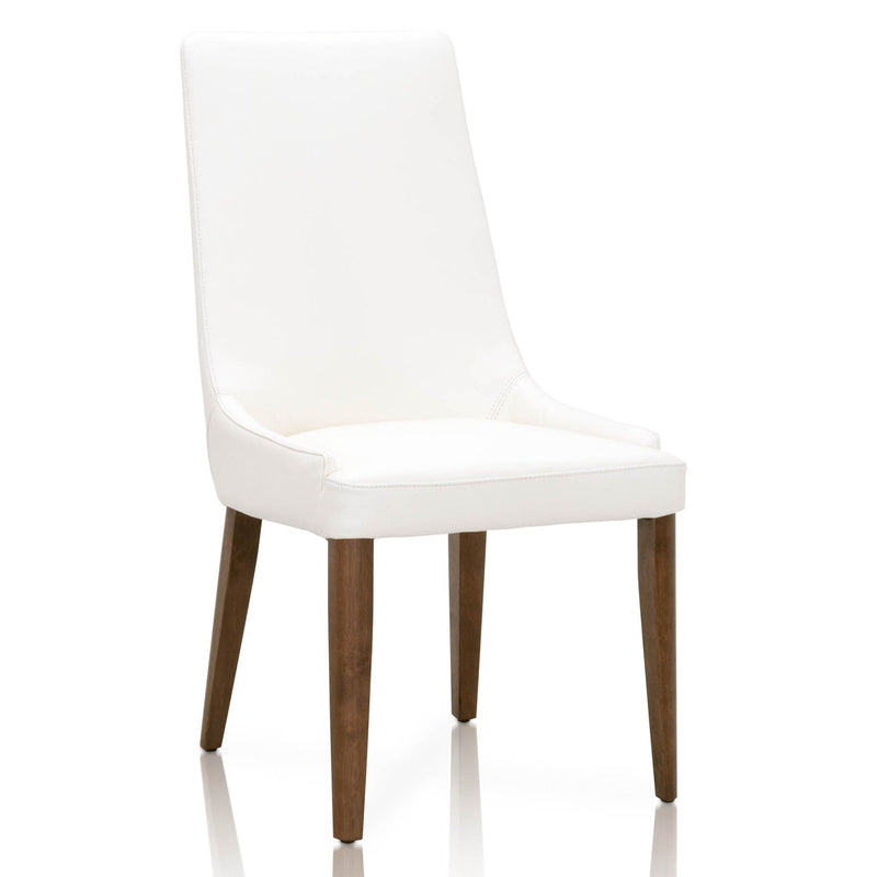 Aurora Walnut Dining Chair Set of 2