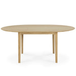 Ethnicraft Bok Round Extendable Dining Table