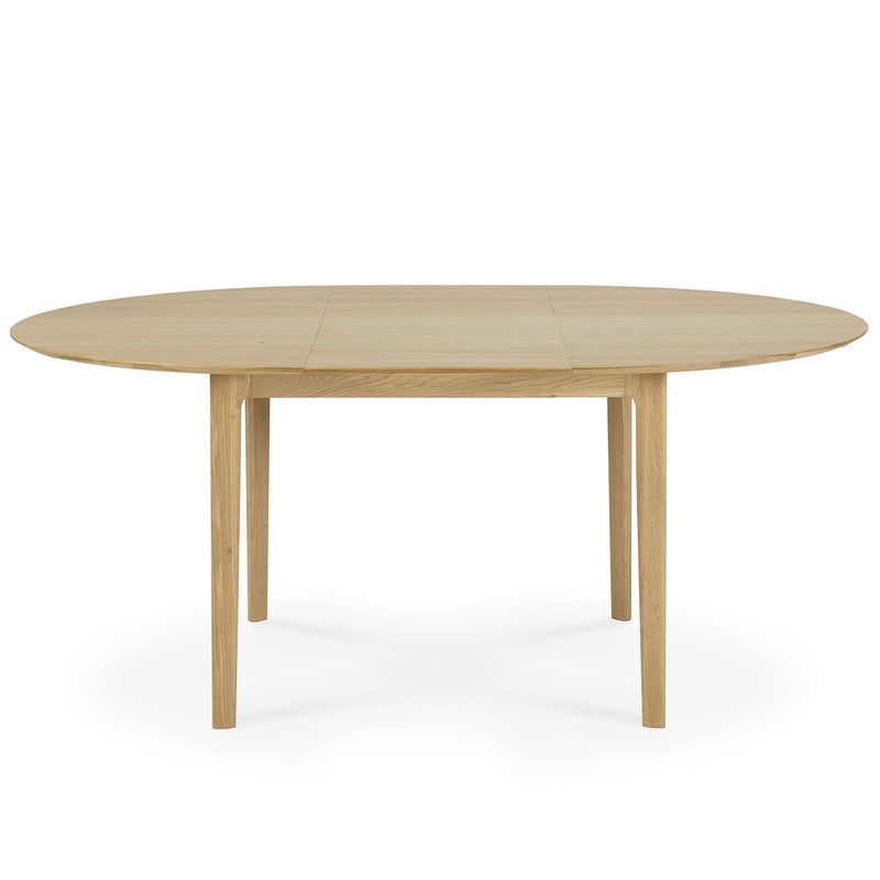 Ethnicraft Bok Round Extendable Dining Table