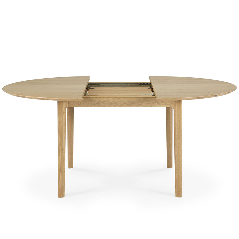 Ethnicraft Bok Round Extendable Dining Table