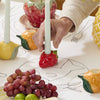 Fresh Fruit Candleholder Set of 4