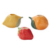 Fresh Fruit Candleholder Set of 4