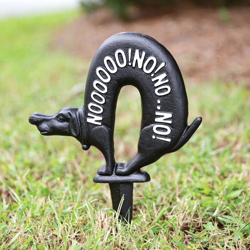 No-No Dog Garden Pick Set of 4