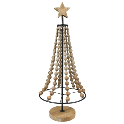 Wood Bead Chistmas Tree