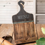 Wooden Menu Holder