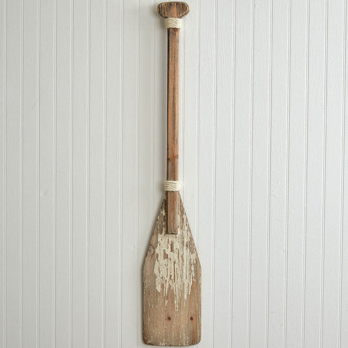 Reclaimed Wood Oar Wall Art