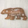 Wonderful Time Of The Year Bear Wall Art