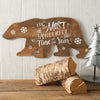 Wonderful Time Of The Year Bear Wall Art