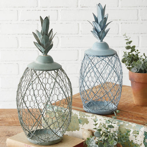 Decorative Pineapple Set of 2