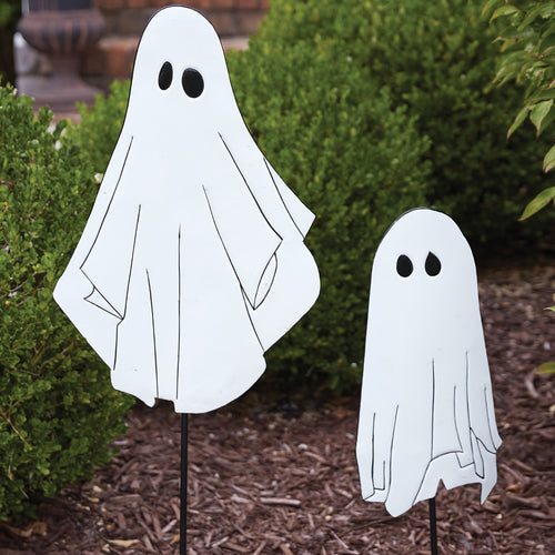 Ghost Garden Stake Set of 2