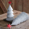 Farmstead Christmas Trees Sculpture Set of 2