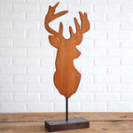 Reindeer Wood Sculpture