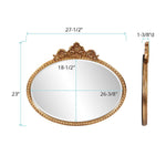 Moreau Oval Wall Mirror