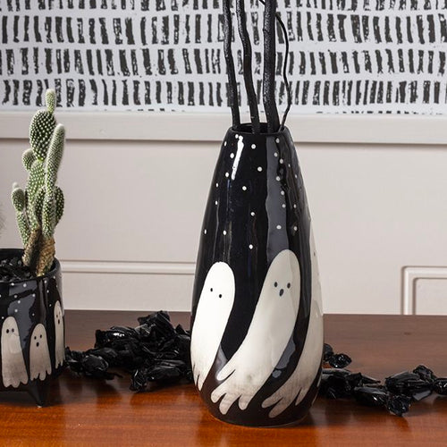 Boo Halloween Vase