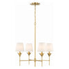 Crystorama Broche 4-Light Chandelier 534