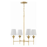 Crystorama Broche 4-Light Chandelier 534