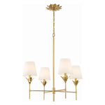 Crystorama Broche 4-Light Chandelier 534