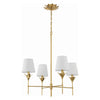 Crystorama Broche 4-Light Chandelier 534