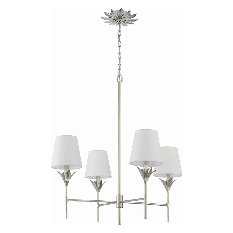 Crystorama Broche 4-Light Chandelier 534