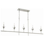 Crystorama Broche 5-Light Linear Chandelier