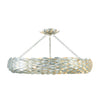 Crystorama Broche 8-Light Semi Flush Ceiling Mount