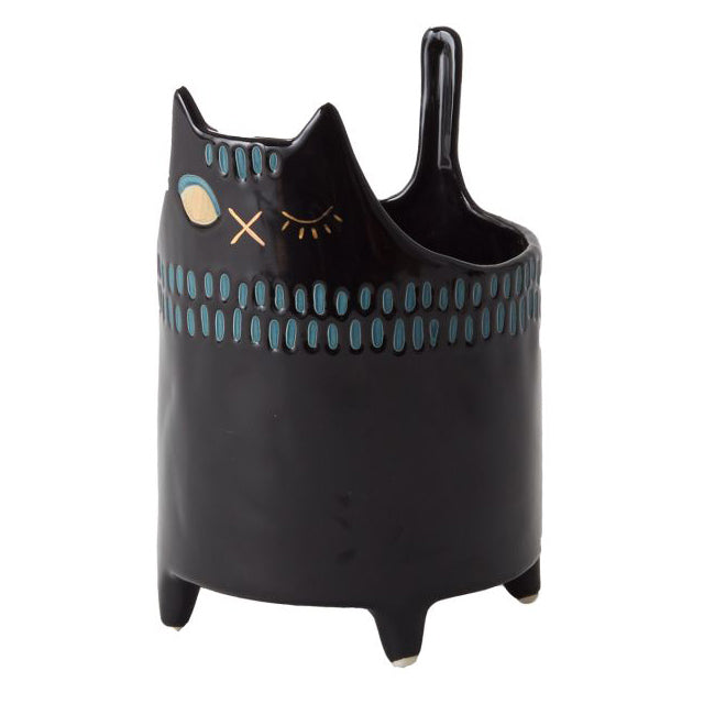 Black Cat Pot