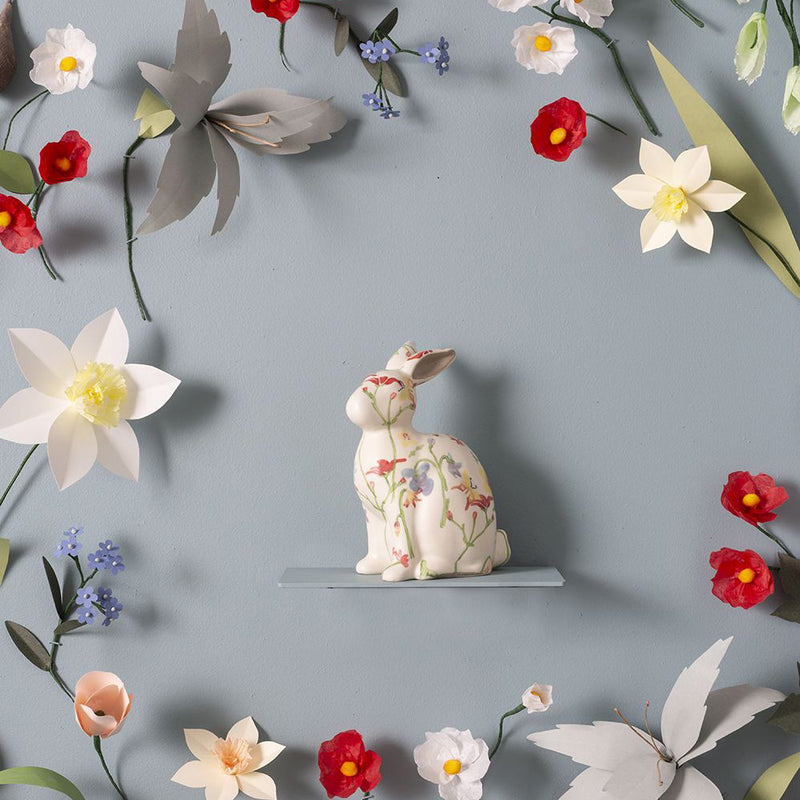 Flower Fields Bunny Figurine