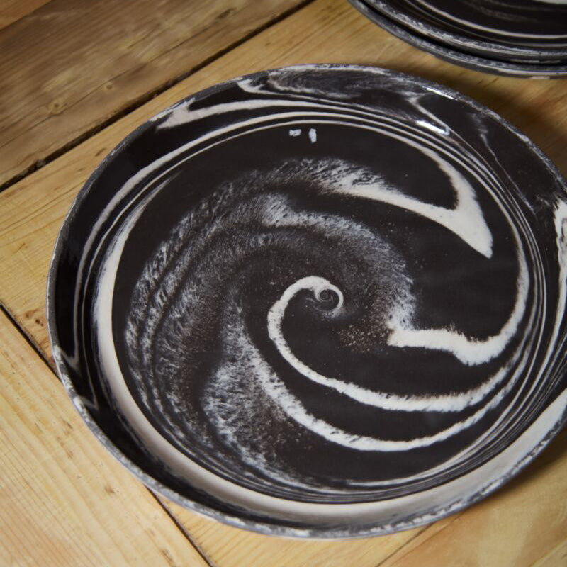 Marbled Charger Set of 4