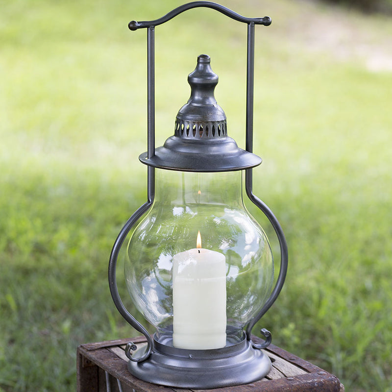 Gun Metal Steeple Lantern