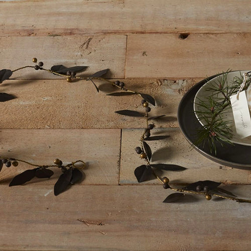 Dried Leaf Garland Set of 5