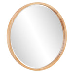 Johann Round Beveled Wall Mirror