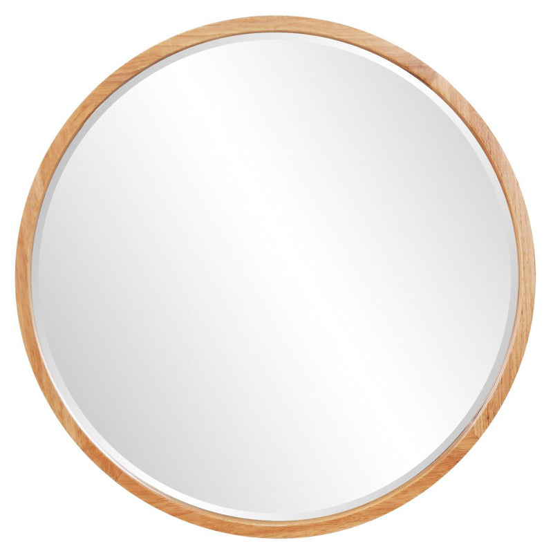 Johann Round Beveled Wall Mirror