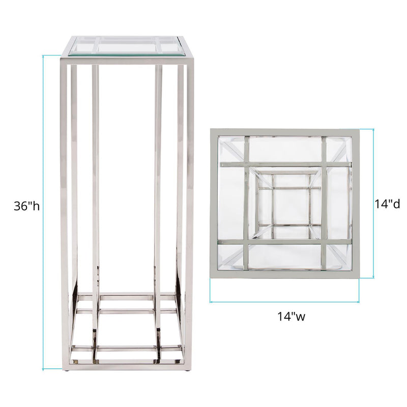 Echo Stainless Steel Pedestal