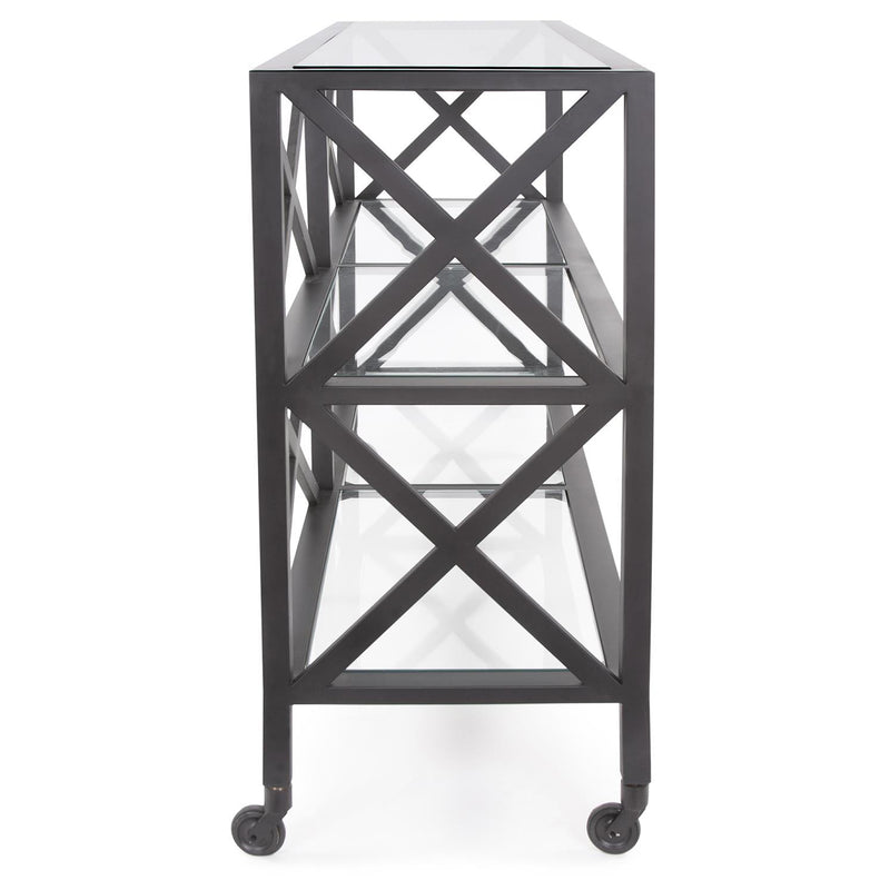 Doshi Rolling Console Table