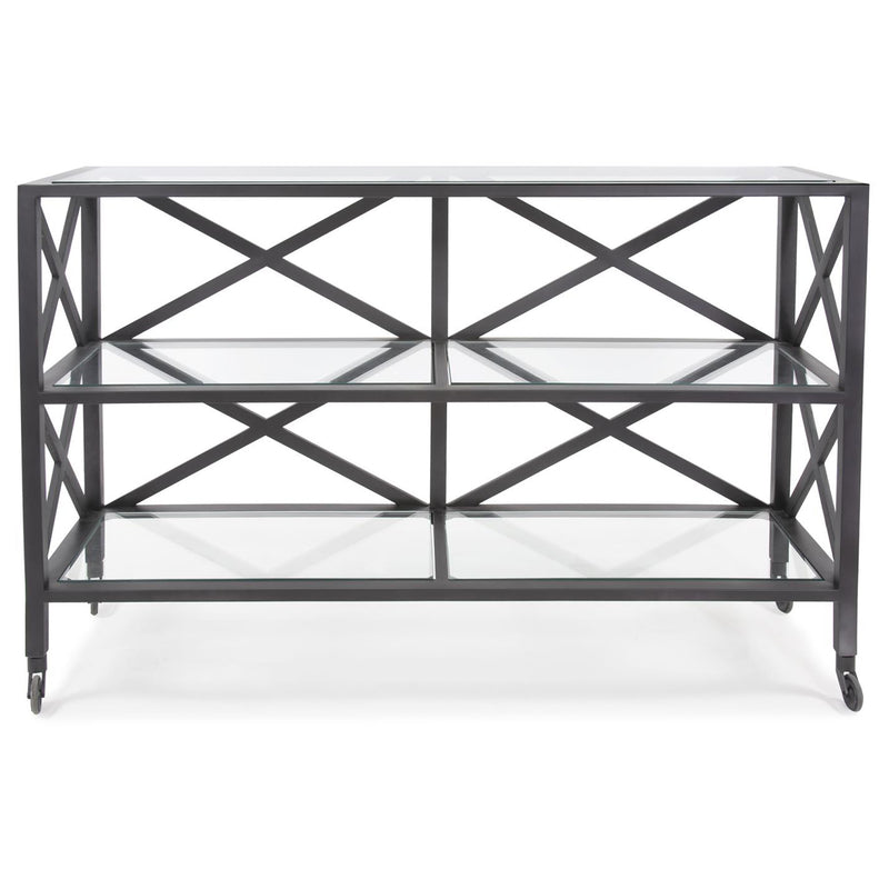 Doshi Rolling Console Table