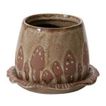 Wild Mushroom Pot with Saucer