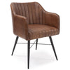 Houston Leather Arm Chair