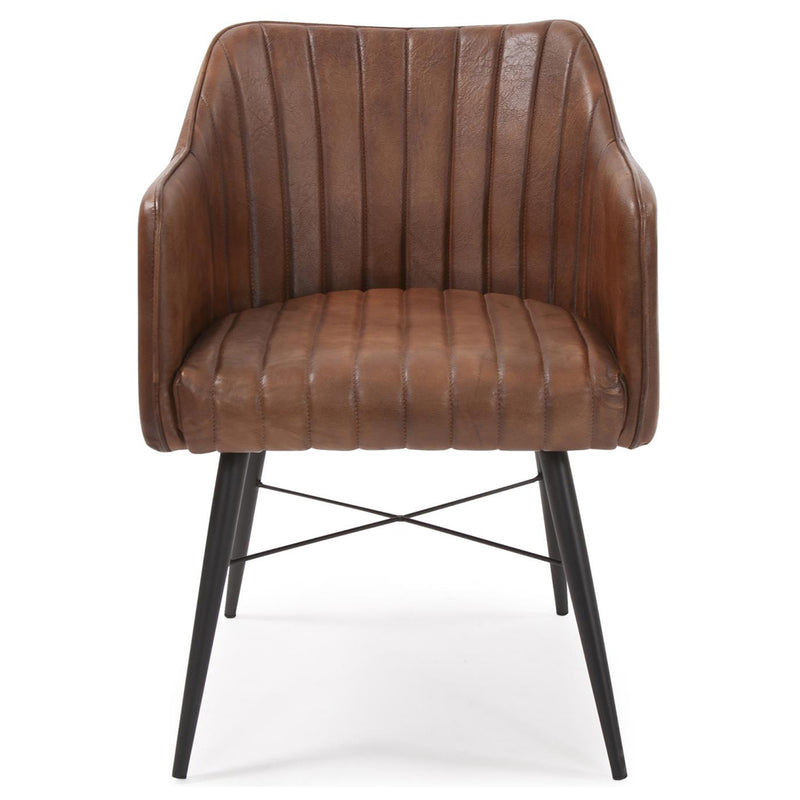 Houston Leather Arm Chair