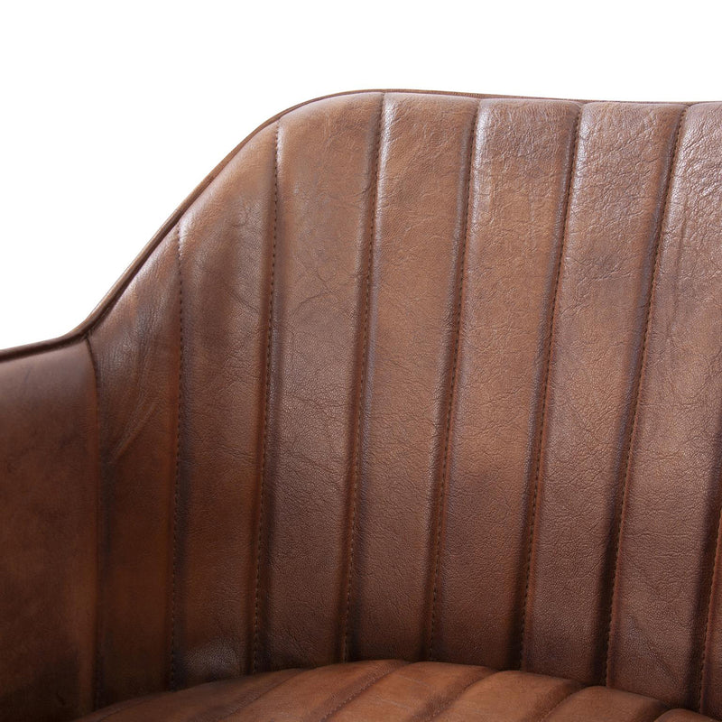 Houston Leather Arm Chair