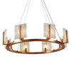 Jamie Young Halo Antique Brass Large Chandelier