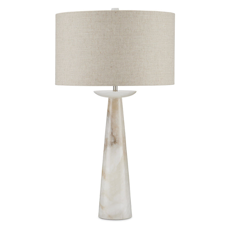 Currey & Co Pharos Alabaster Table Lamp