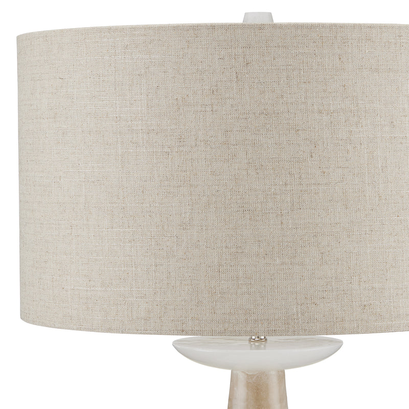 Currey & Co Pharos Alabaster Table Lamp