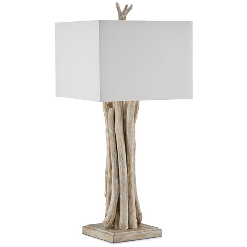 Currey & Co Driftwood Table Lamp