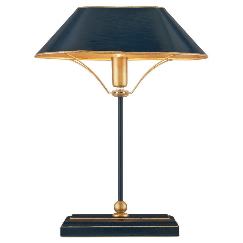 Currey & Co Daphne Navy Table Lamp