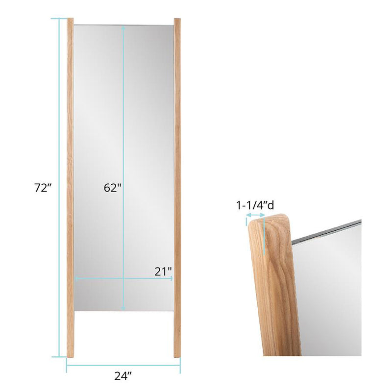 Emil Tall Leaning Floor Mirror