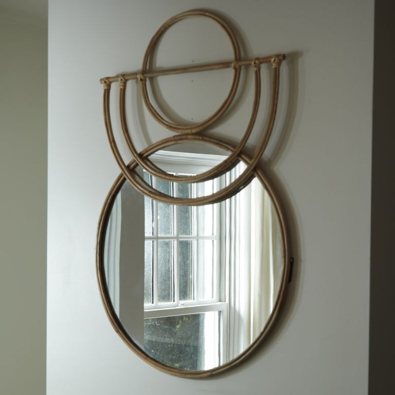 Arcos Arched Round Wall Mirror