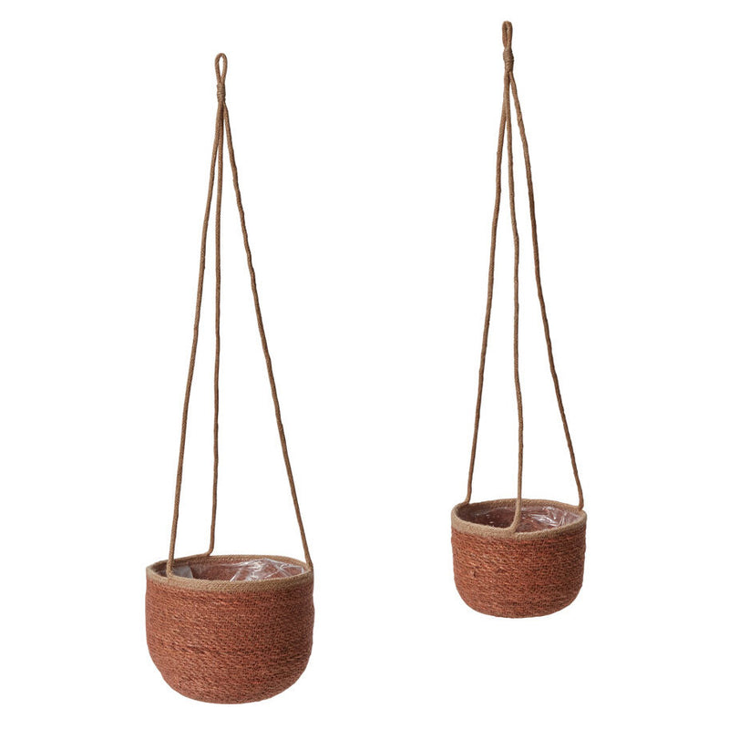 Manu Hanging Basket Planter Set of 2